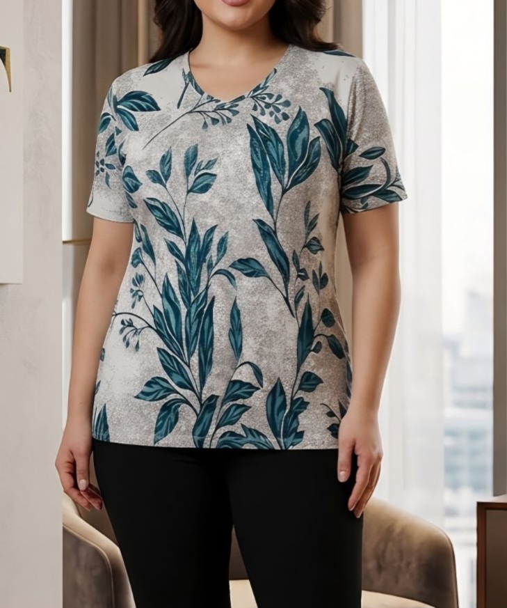 تیشرت زنانه برگ