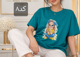 تیشرت زنانه طرح رز
